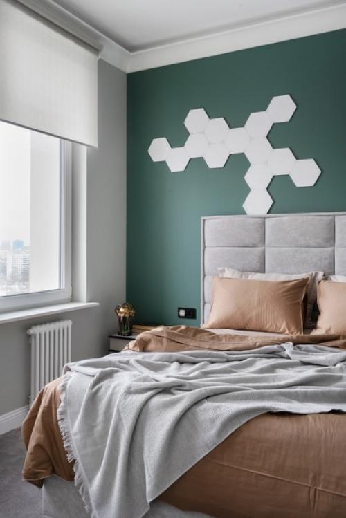 Современная классика, лофт и винтаж: эффектный интерьер трешки 74 м. 06