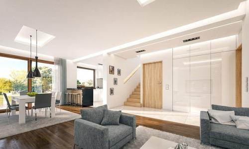 Коттедж европейского стиля. 06