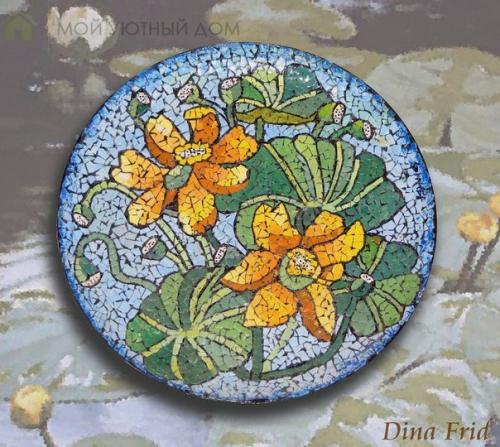 Мозаика из яичной скорлупы. 07