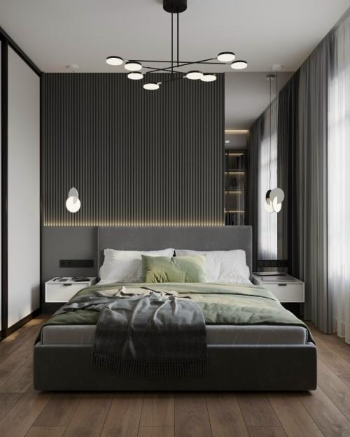 Проект 1-комнатной квартиры 34 м 2 в ЖК Селигер сити в Москве. 08