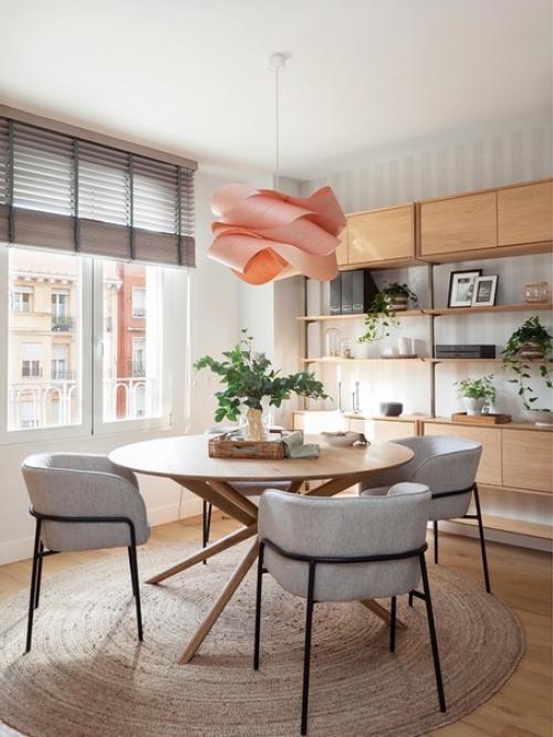 Уютный дизайн интерьера просторной кухни - гостиной в целом конечно ничего сверхъестественного и необычного, не прям вау и не удивляет но! 04