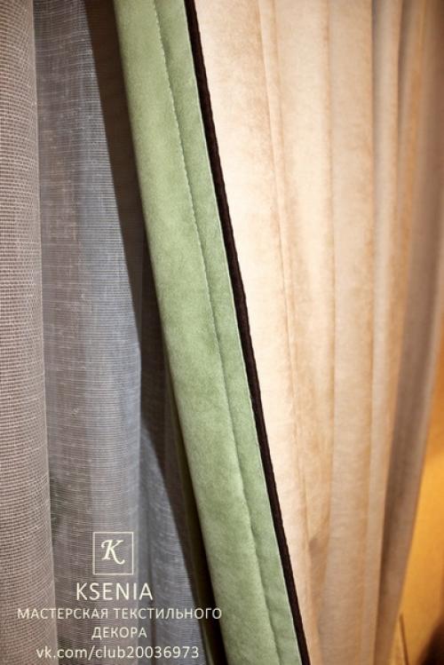 Вчера, после монтажа штор и карнизов в доме, забежала в гости к другой заказчице, чтобы сделать фото. 05