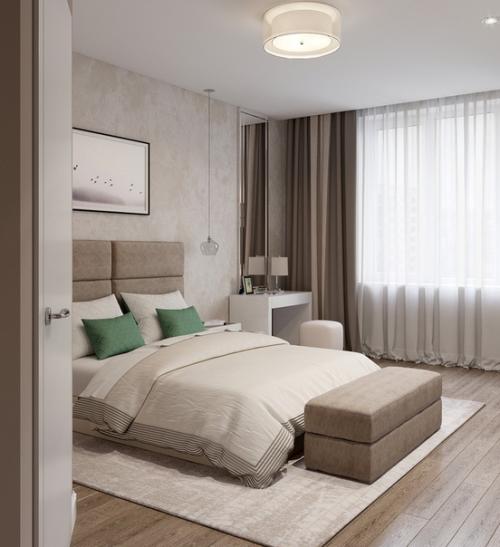 Спальня с гардеробной. 02