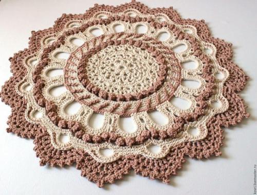 Оригинальные коврики своими руками. 07