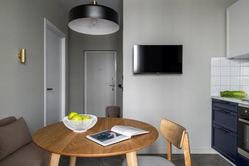 Интерьер 1-комнатной квартиры 30, 4 м 2 (+ балкон) в ЖК цветочные поляны в новой Москве. 02