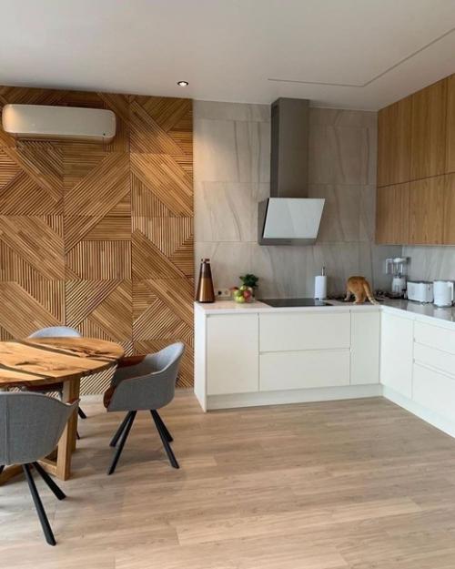 Бежевый - это один из самых беспроигрышных и универсальных цветов, который может стать отправной точкой в оформлении интерьера кухни в любом стиле. 02