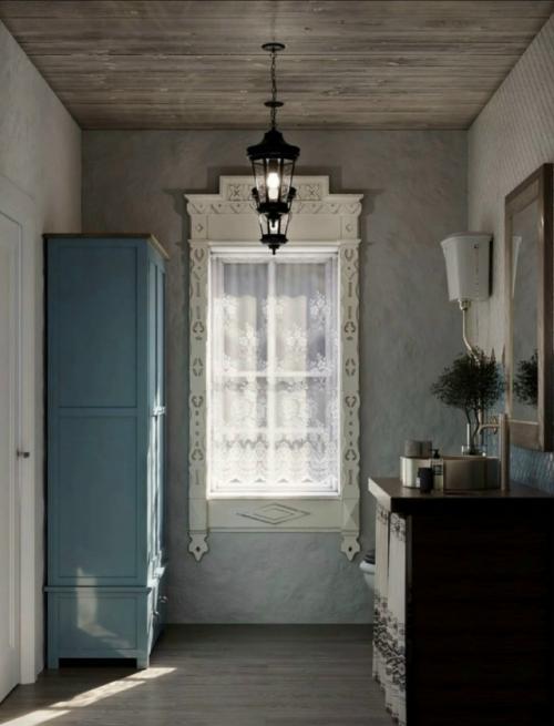 Старинные резные наличники и их современные реплики сейчас переживают новое прочтение. 04