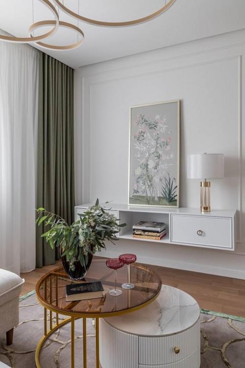 Интерьер мечты в подарок маме: квартира в стиле вневременной классики. 03