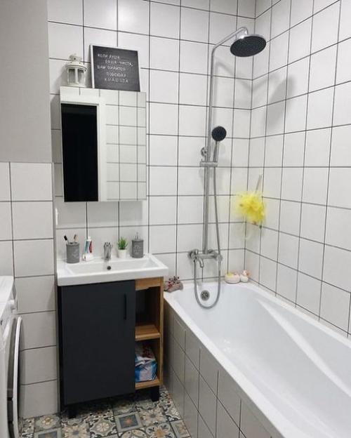 В этой квартире всё прекрасно особенно мне понравился фартук на кухне. 07