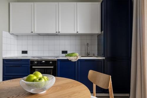 Интерьер 1-комнатной квартиры 30, 4 м 2 (+ балкон) в ЖК цветочные поляны в новой Москве. 01