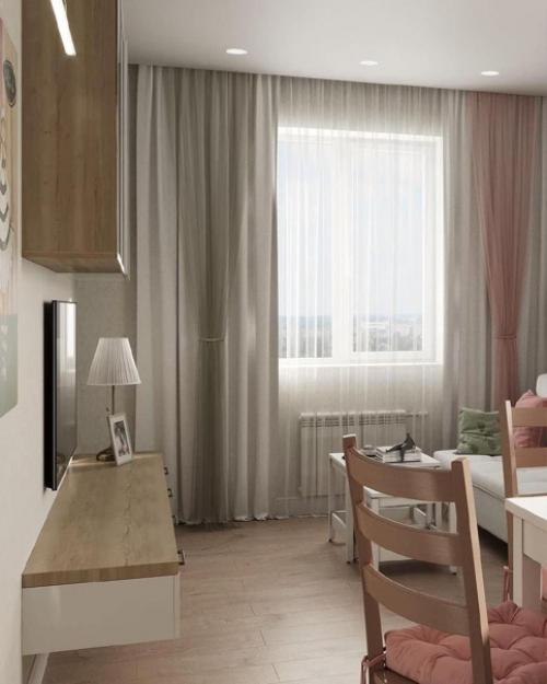 Просторная кухня - гостиная. 05