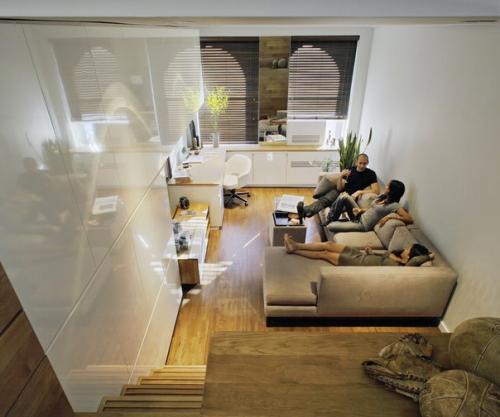 Студия площадью 46 квадратных метров в Нью-йорке. 09