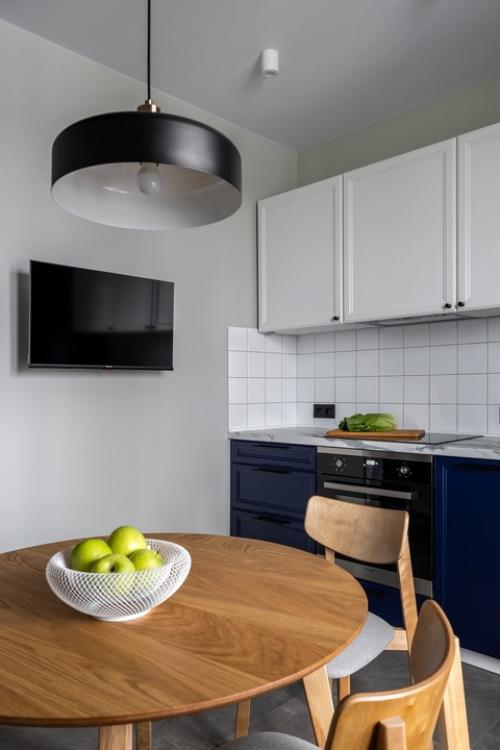 Интерьер 1-комнатной квартиры 30, 4 м 2 (+ балкон) в ЖК цветочные поляны в новой Москве. 04