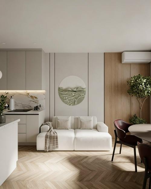 Тёплый, спокойный интерьер вообще не напрягает, нет ощущения вылизанного шоурума! 06