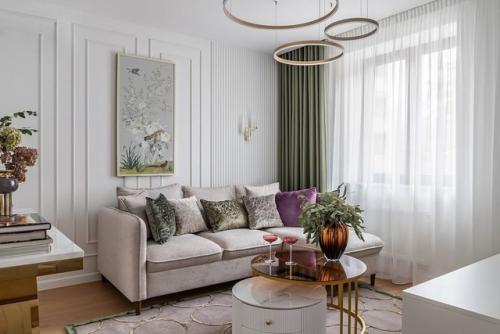 Интерьер мечты в подарок маме: квартира в стиле вневременной классики. 02