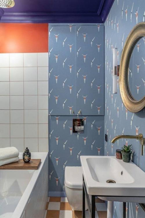 Удивительная однокомнатная квартира в доме хрущёвской постройки, которая поражает воображение своим необычным дизайном. 06