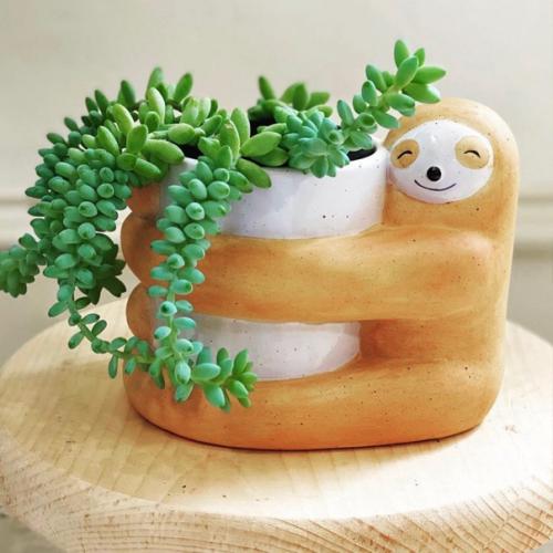 Эти забавные кашпо станут отличным подарком для любителей растений. 05