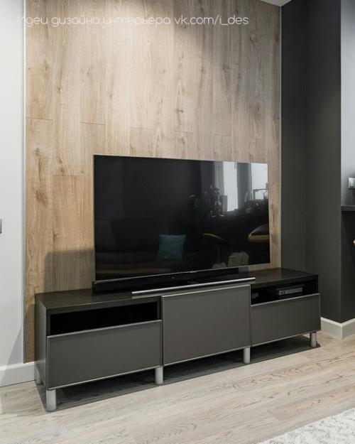 Реализация проекта кухни - гостиной. 05