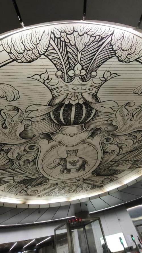 Метро лефортово. Одна из современных станций. 04 Метро лефортово. Одна из современных станций. 04