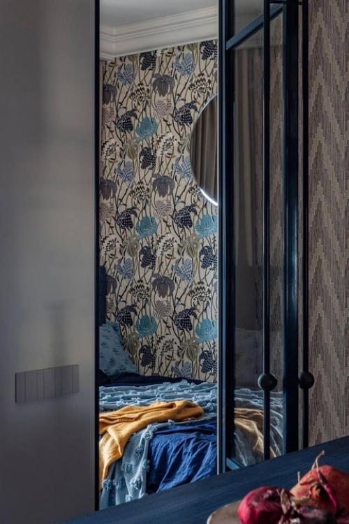 Квартира в Минске, оформленная в стиле голландского синего. 03