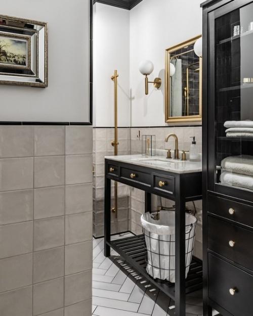 Эффектный интерьер трёхкомнатной квартиры. 05