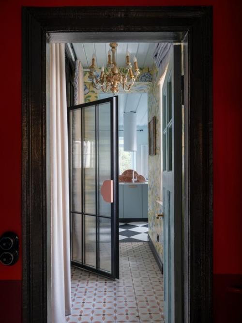 Реализованный интерьер квартиры с антиквариатом, площадью 70 кв. 03