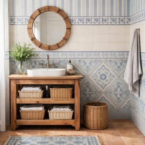 Средиземноморский стиль в интерьере. 01