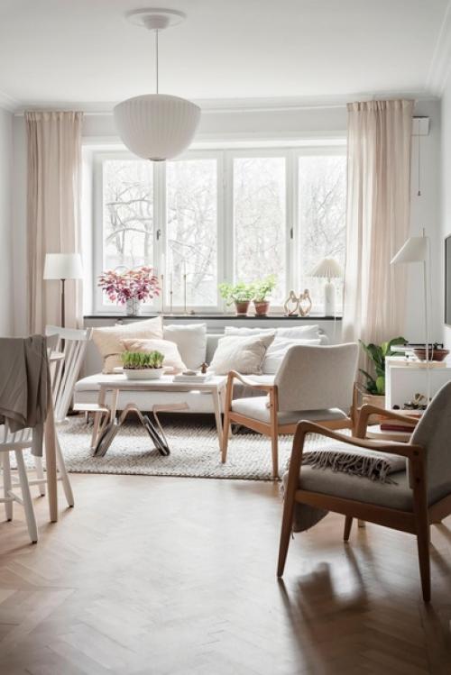 Основные характеристики скандинавского стиля - простого, чистого и уютного. 07