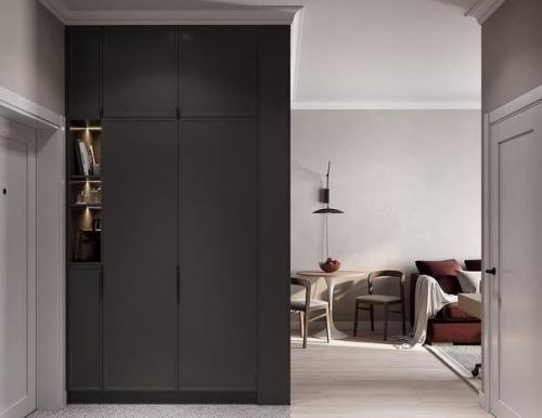 Интерьер квартиры для семьи, которая ценит минимализм. 02