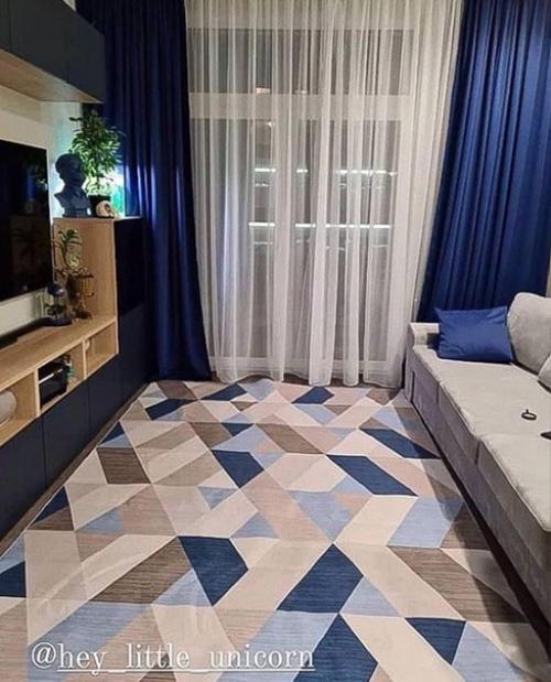 Стильные варианты. Напольных ковров. 05