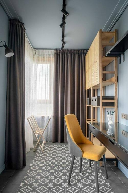 Яркая евродвушка для молодой художницы. 06