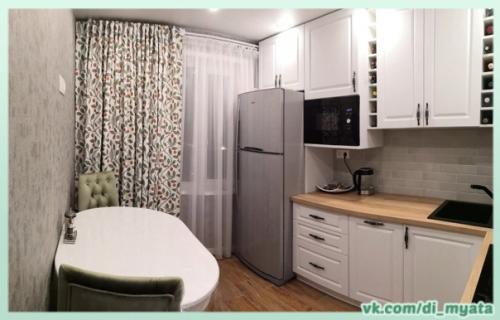 Бело - серая кухня - это легкость, свежесть, свобода и чистота. 01