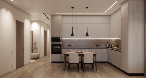 Москва.  Жилой комплекс лица. 03