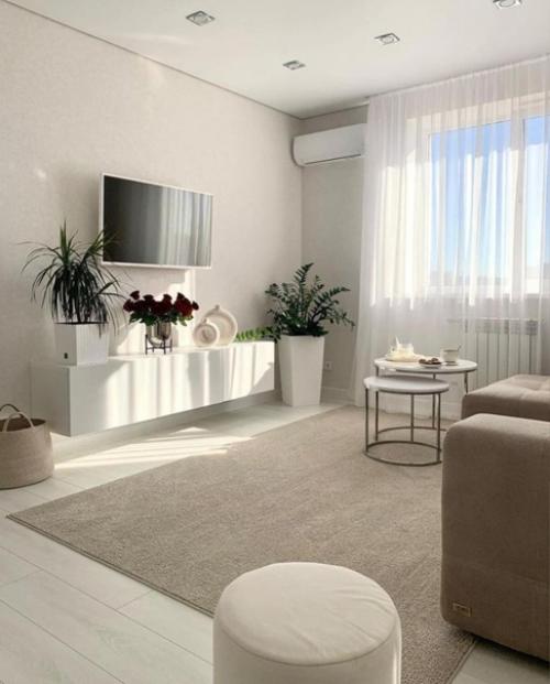 Просторная квартира. В светлых тонах. 01