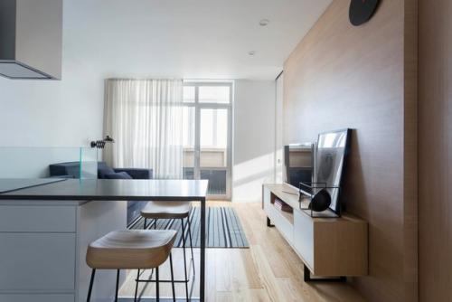 Квартира с оленем от Lugerin Architects. 01