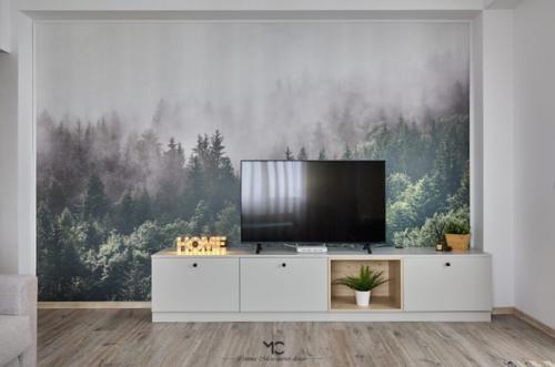 Современный интерьер квартиры площадью 44 кв. 06