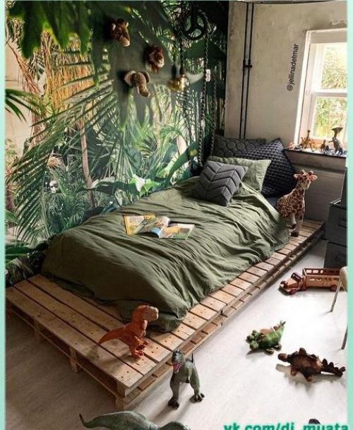 Необычно оформленная. Детская комната. 05