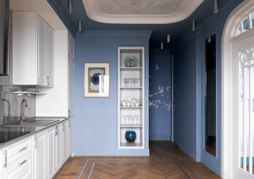 Современный классический интерьер с элементами модерна. 01