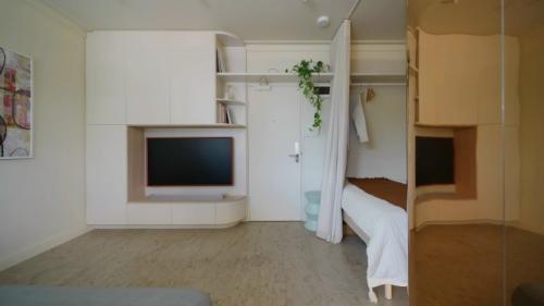 Оригинальный интерьер квартиры - студии 25 м 2 в Австралии. 08