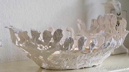 Винтажная ваза.  В случае если вам нравится создавать вещи для интерьера своими руками, то вам будет полезен этот мастер-класс. 01