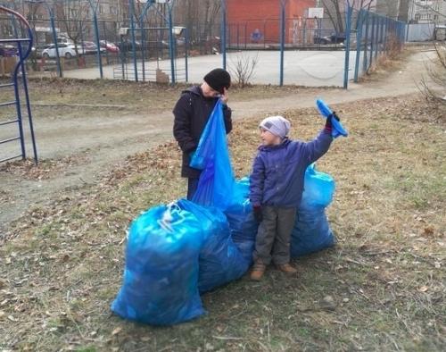 Когда ты не можешь равнодушно смотреть на мусор за окном. 02