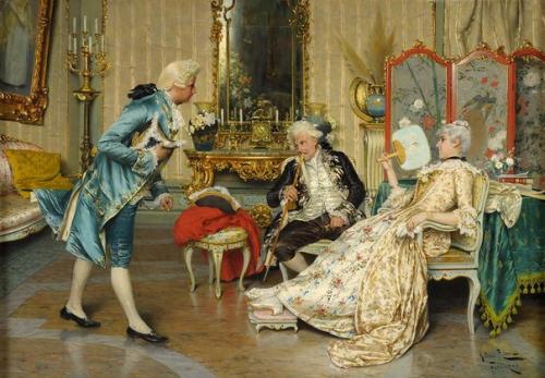 19 апреля. В 1854 году родился Артуро Риччи итальянский художник, работавший в стиле неорококо; представитель итальянской школы живописи XIX века. 08