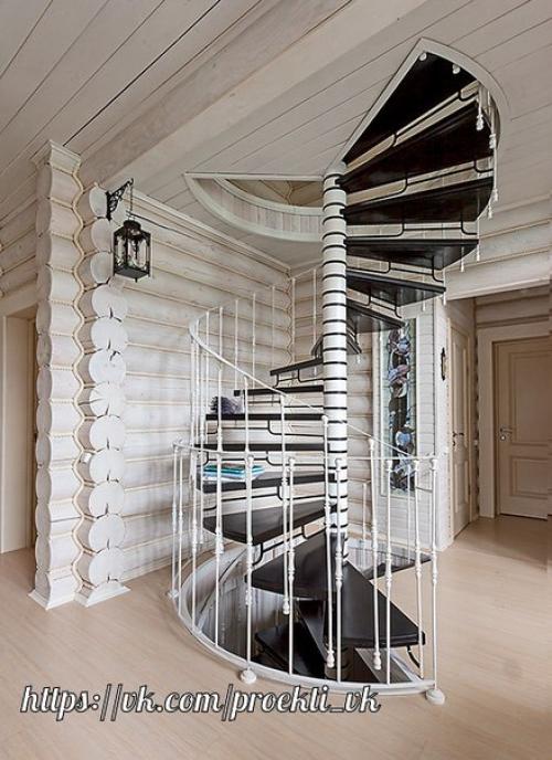 Изысканный стиль. Деревянный дом на оке. 08