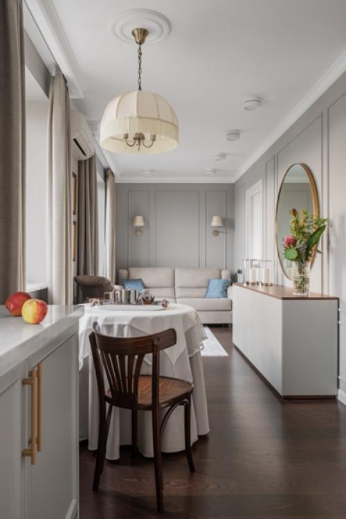 Маленькая квартира с атмосферой старой москвы. 01