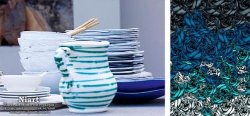 Оттенки синего цвета в интерьере. 07