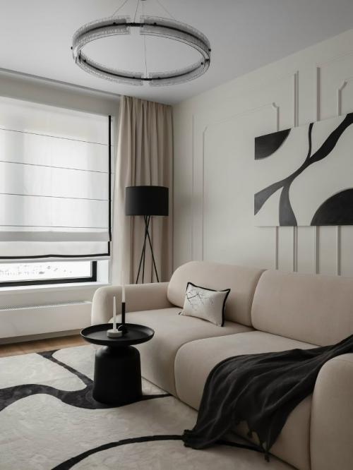 Кухня - гостиная, прихожая (35 кв. 02