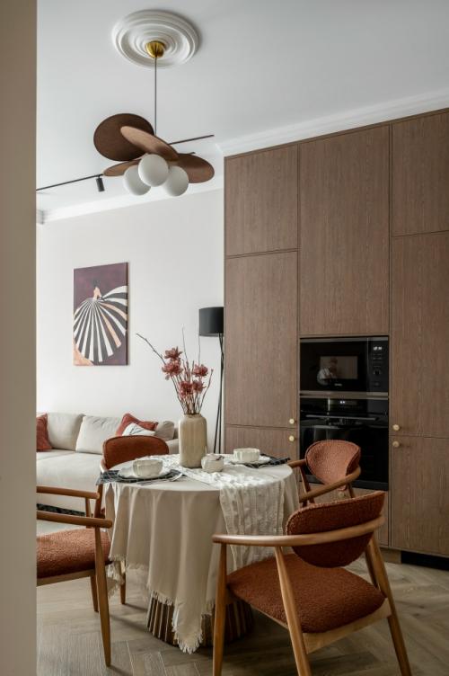 Нескучный бежевый: однушка 40 кв.  