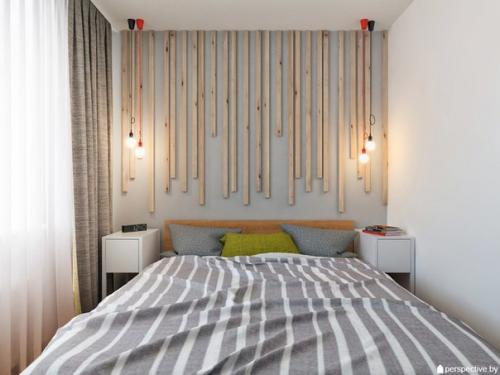 Дизайн - проект интерьера двухкомнатной квартиры для молодого человека. 09