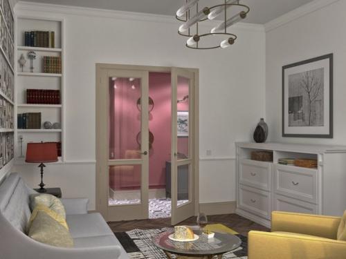 Почти все помещения в квартире светлые, но не скучные. 05