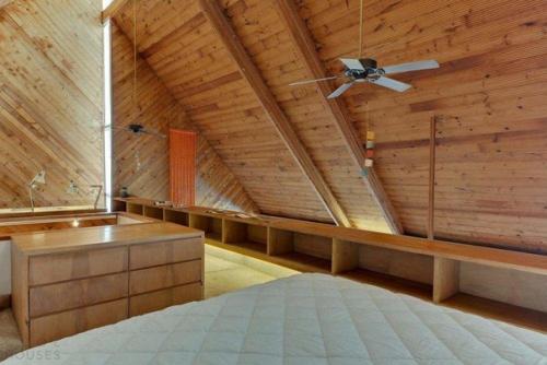 Пляжный дом - пирамида на берегу океана в атлантик - бич, США. 09